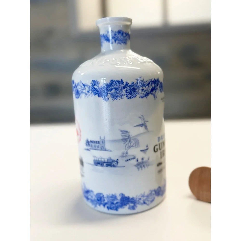Drumshanbo Gunpowder Irish Limited Edition Ceramic Bottle with Cork Stopper